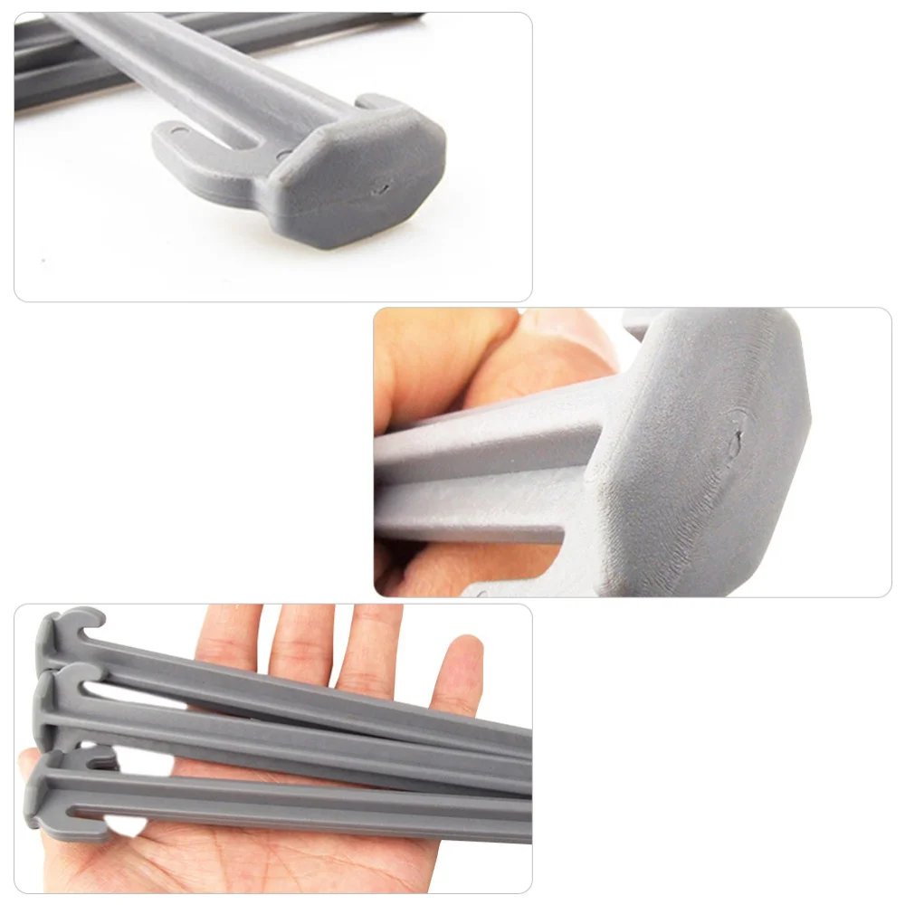 

5pcs Camping Leisure Tent Nails High-strength Nails Beach Grassland Windproof Non-Rust Camping Family Tent Nails