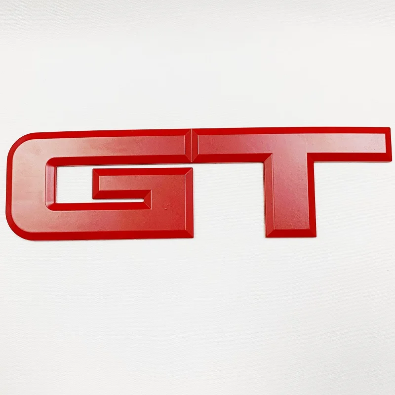 Высокое качество 3D Металл заднего стороны Fender наклейки на багажник GT Logo значок с