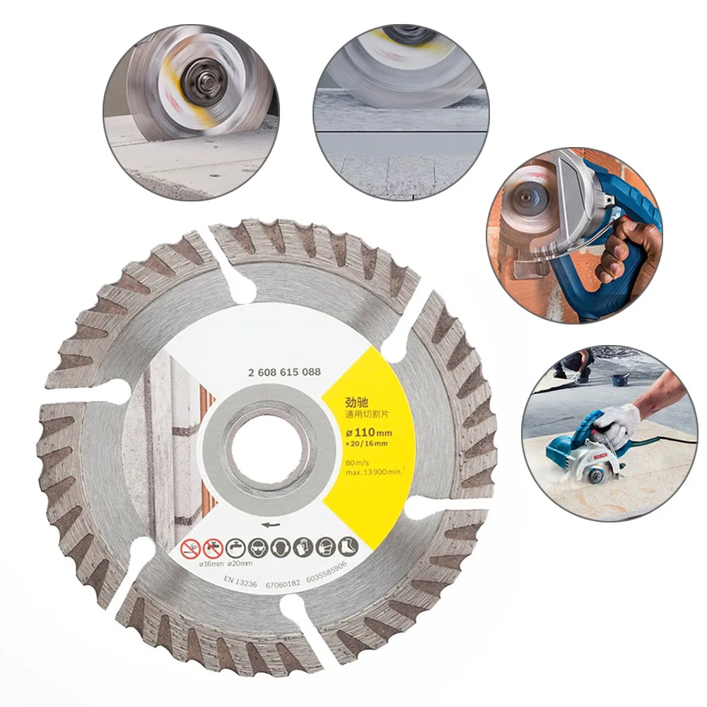 

16/20mm Bo-sch Professional Diamanttrennscheibe Standard For Universal, 110mm Cutting Slices