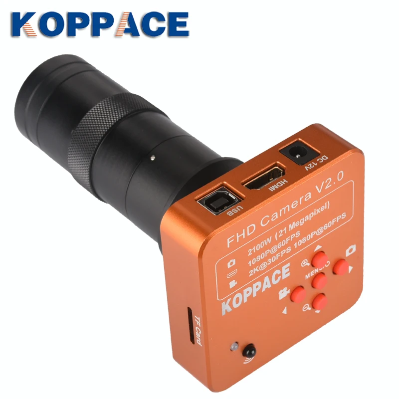 21MP HDMI USB промышленный видео микроскоп камера цифровой зум объектив выход + 100X C