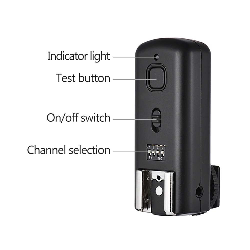 2 4G Беспроводная универсальная камера Speedlite Flash Light GN50 с триггером для вспышки