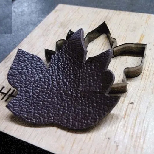Leather Punch Cutter Mold Cutting Die Tool DIY Shaped Leathercraft for Wallet Shoes Bag Custom Design | Дом и сад