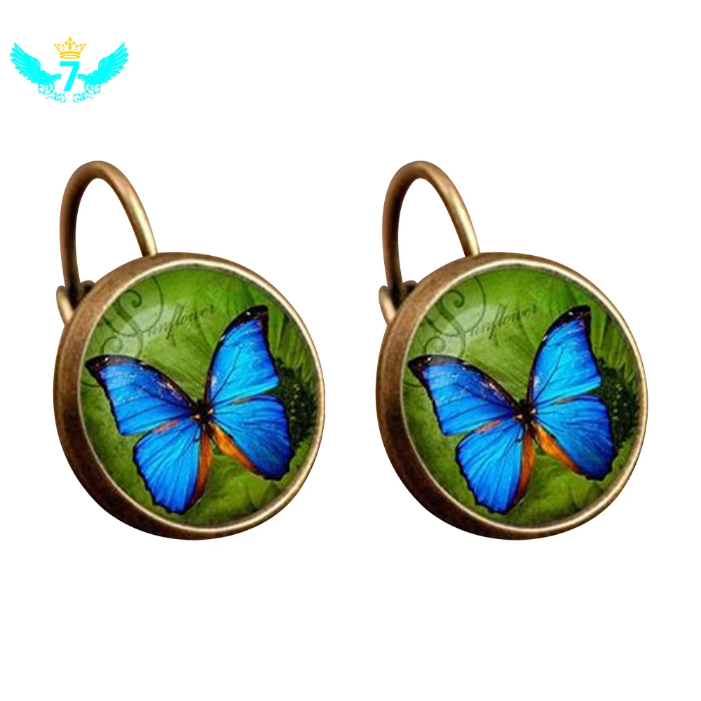 1 пара элегантные круглые серьги гвоздики в винтажном стиле для женщин и девушек