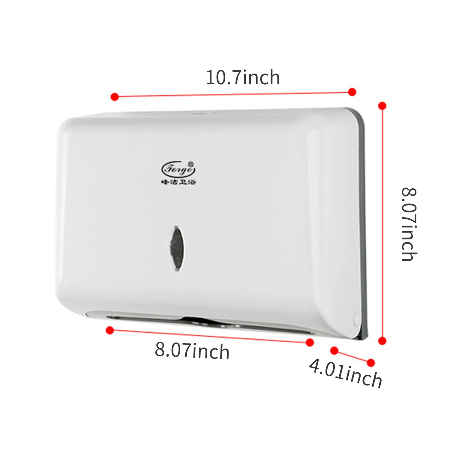 

Paper Towel Dispenser No Drilling Wall Mounted Paper Towel Holder Dispenser Bathroom Toilet Kitchen Tissue Dispenser
