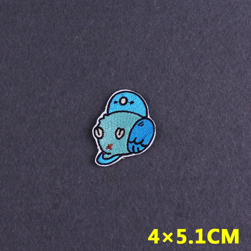 Хит аниме нашивки для одежды животных пересечение патч вышитые патчи на одежду