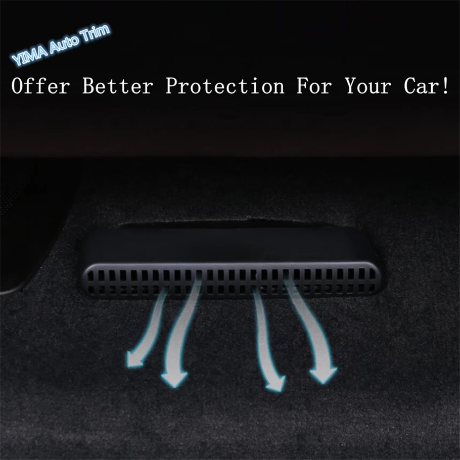 

Lapetus Auto Styling Seat Chair Under Air Conditioning AC Vent Molding Cover Trim Fit For BMW 3 Series G20 2019 - 2021 / Plastic