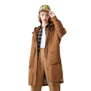 Куртка SEMIR Женская Повседневная Базовая, базовая водонепроницаемая ветрозащитная куртка, размера плюс, зима 2020