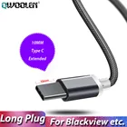 Кабель USB Type-C длиной 10 мм для Blackview BV9900 BV9600 A80 Pro Oukitel Doogee S68 Pro USB-C Type-C, кабель для зарядного устройства для быстрой зарядки