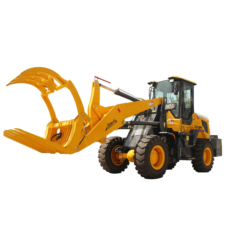 

Wheel Loader with Wood Gripper/Grab/Clamp