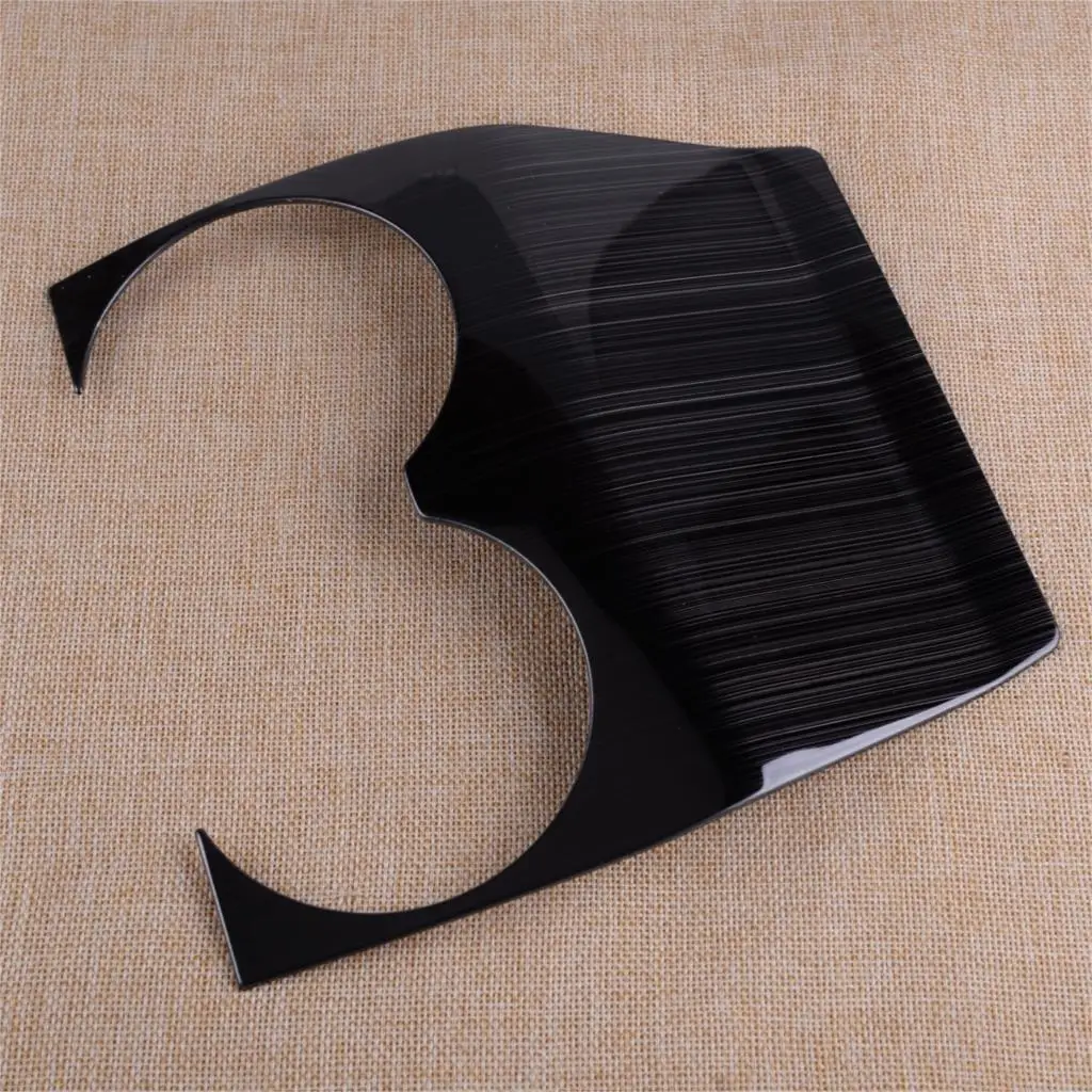 DWCX Titanium Black Front Water Cup Holder Panel Cover Frame Moulding Decorative Trim Sticker Garnish fit for Mazda 3 2019 2020 |