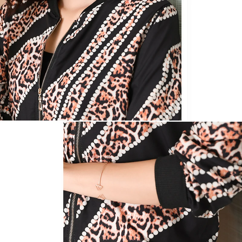 Куртка-бомбер женская с принтом базовая тонкая офисная Повседневная