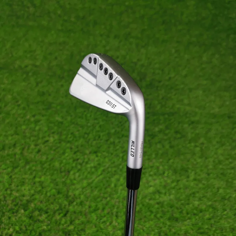 Серебряный утюги для гольфа 0311st одиночный № 7 железный графит и стальная ось