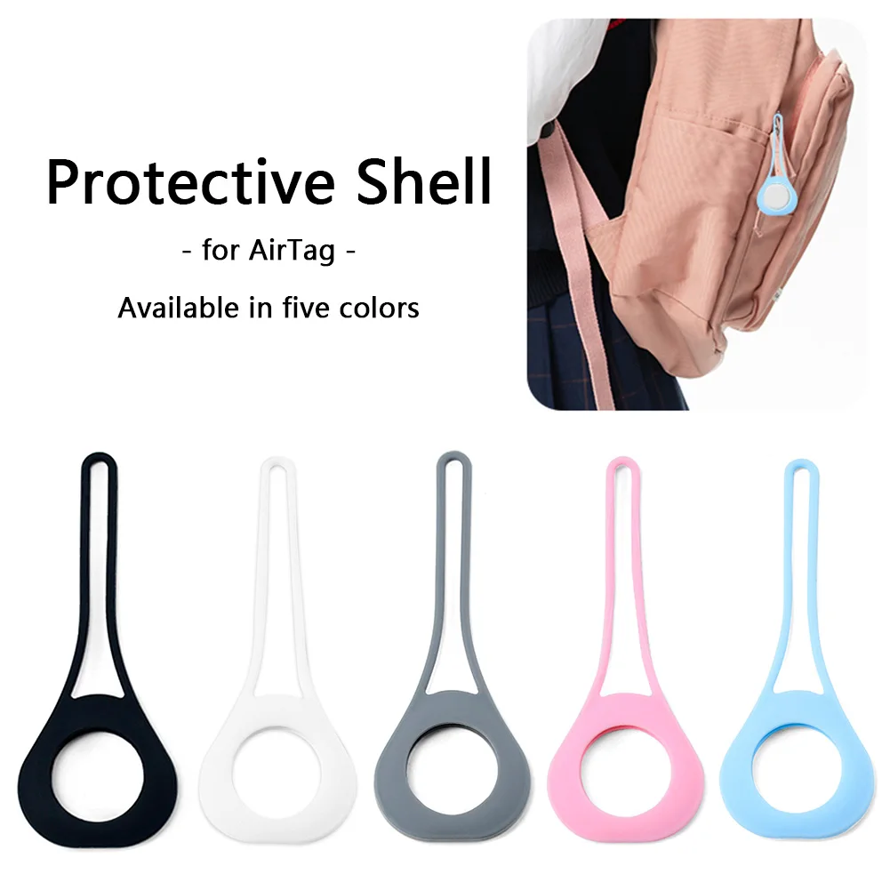 

Чехол с защитой от потери для Apple Airtags, защитный чехол для отслеживания локатора, универсальный защитный чехол