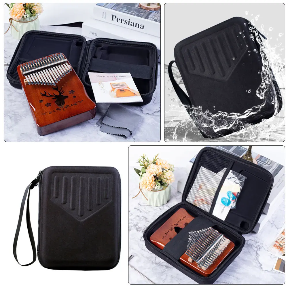 

1pc Shockproof Finger Piano Storage Case Portable Thumb Piano Storage Pouch