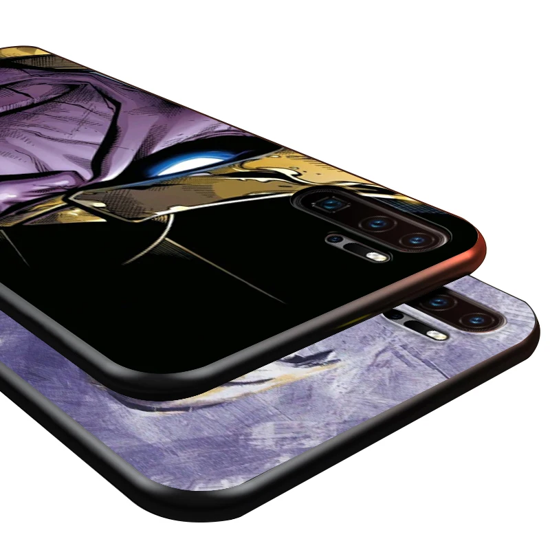 

Marvel Thanos For Huawei P8 P9 P10 P20 P30 P40 P50 Lite E RU Pro 2017 2019 mini TPU Black Phone Case