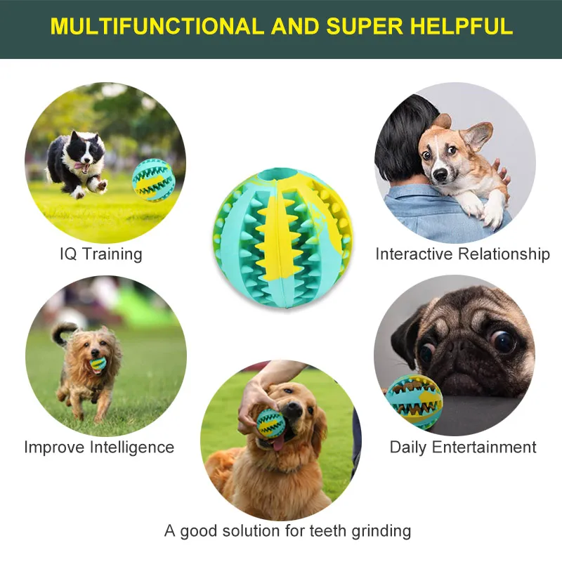 Mosodo принадлежности для домашних животных игрушки собаки мяч Жевательные Зубы