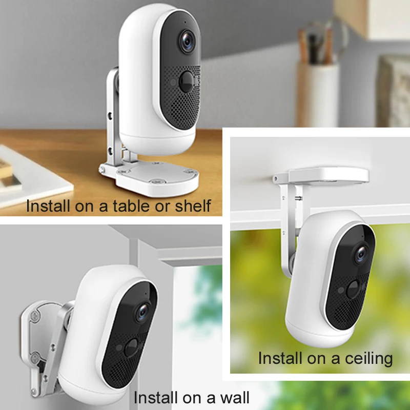 EKEN 1080P Wi Fi аккумуляторная камера с солнечной панелью наружная IP65 Погодостойкая