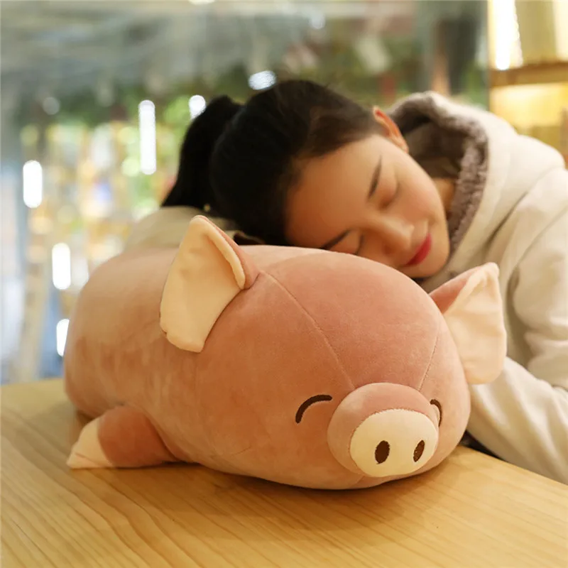 

Creative 40/60/80cm Cute Fart Peach Pig Plush Toy Stuffed Soft Lovely Animal Lucky Piggy Doll Baby Appease Pillow for Children K