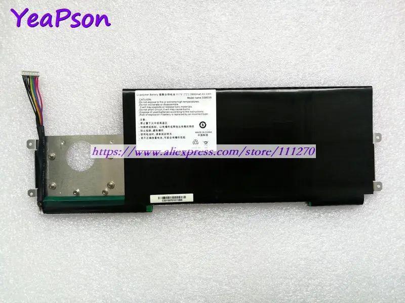 Аккумулятор Yeapson для ноутбука 7 4 В 3900 мАч SSBS39 SSBS40 Hasee U141 U145 U147 U43 U45|Аккумуляторы