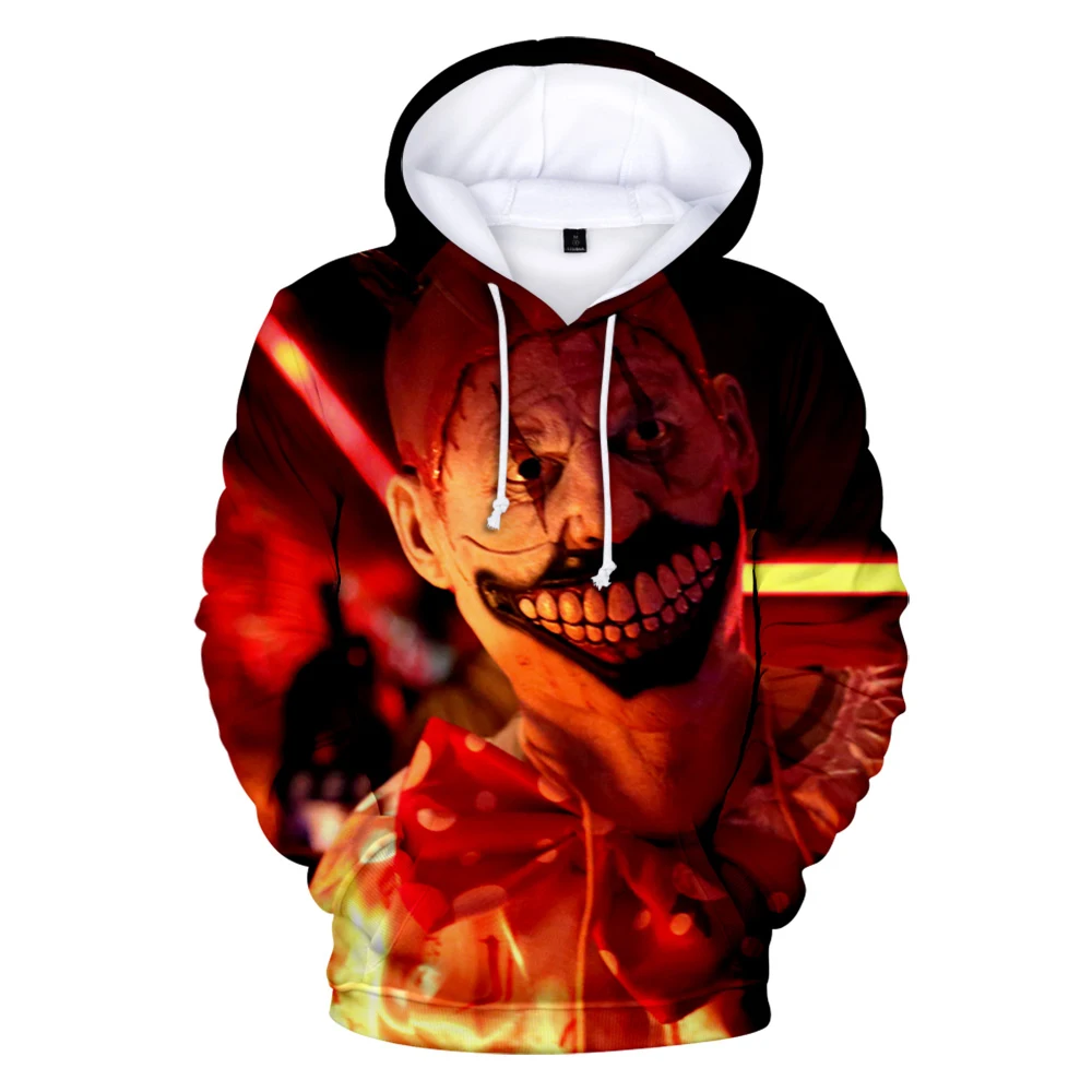 

Trendy streetwear Halloween Harajuku 3D printing hoodie spring coat sweatshirt fashion men and women long sleeve casual