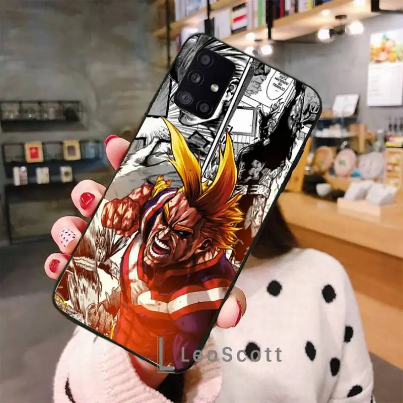 

Anime My Hero Deku Bakugou Boku No Hero Academia Phone Case For Samsung A32 A51 A52 A71 A50 A12 A21S S10 S20 S21 Plus Fe Ultra