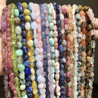 5 8mm natural pink opal moonstone colorful fluorite stone beads irregular spacer beads for jewellery making diy bracelet 15%e2%80%98%e2%80%98