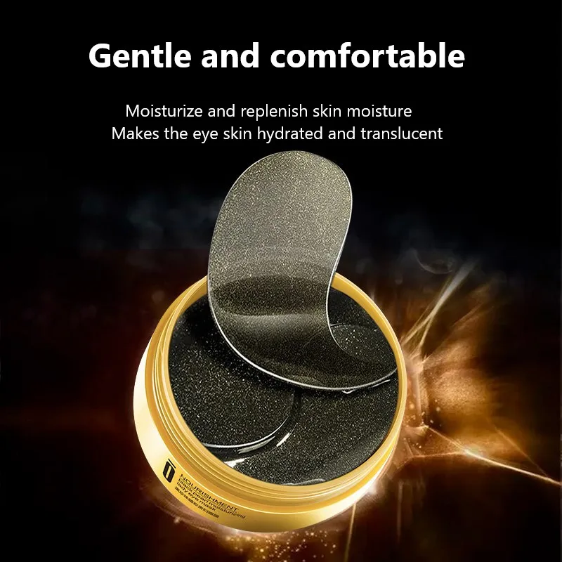 

60 шт., отбеливающие Увлажняющие гелевые патчи для области вокруг глаз, от темных кругов и морщин