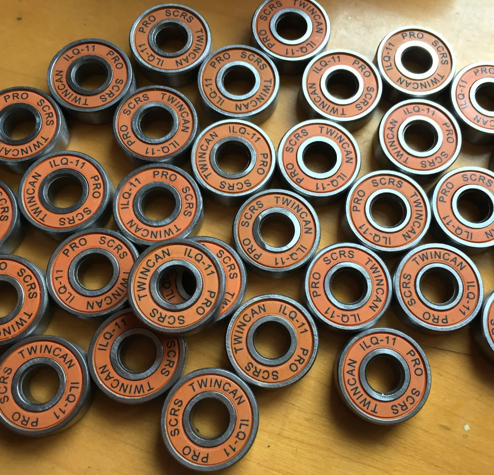

16pcs/lot SKATING TWINCAM ILQ-11 608zz Miniature Balls Radial Bearings For Skate Board Shoes Wheel Accessories -11 Random Color