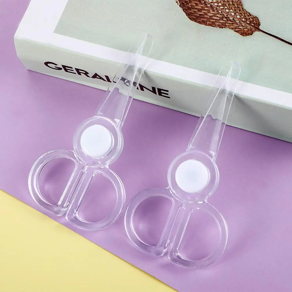 2 шт./компл. прозрачные акриловые художественные ножницы резак для бумаги