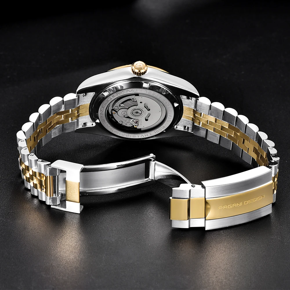 

PAGANI DESIGN Men's Watches Automatic Wristwatch Japan NH35A Top Luxury Brand Mechanical Watch Waterproof 100M Men Wristwatch