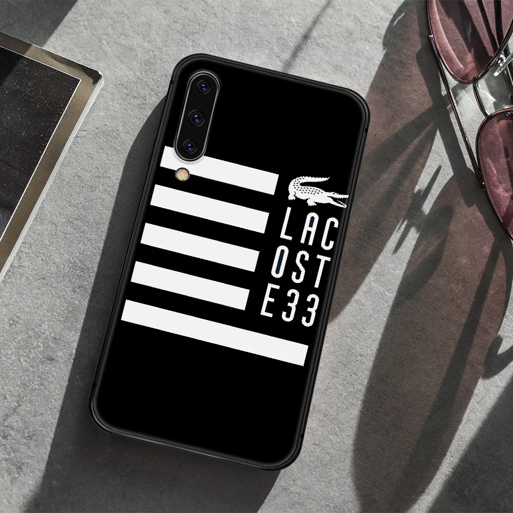 

LACOETE French luxury brand Phone Case Cover For Samsung Galaxy A10 A11 A20 E A21 A30 A40 A41 A50 A51 A70 A71 A81 S 4G 5G black
