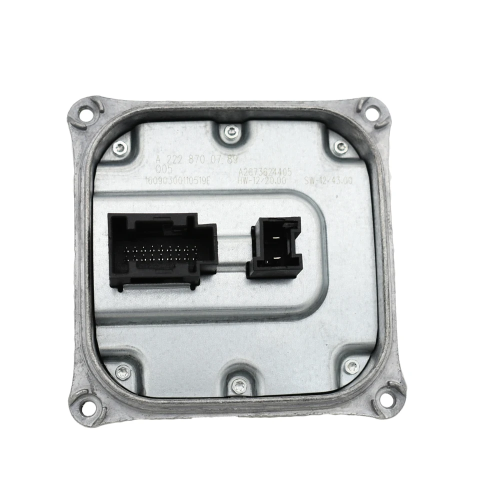 NEW HEADLIGHT LED BALLAST VOLTAGE CONVERTER A2228700789 FOR MERCEDES BENZ W205 W212 W222 E S CLASS A222 870 07 89 | Автомобили и