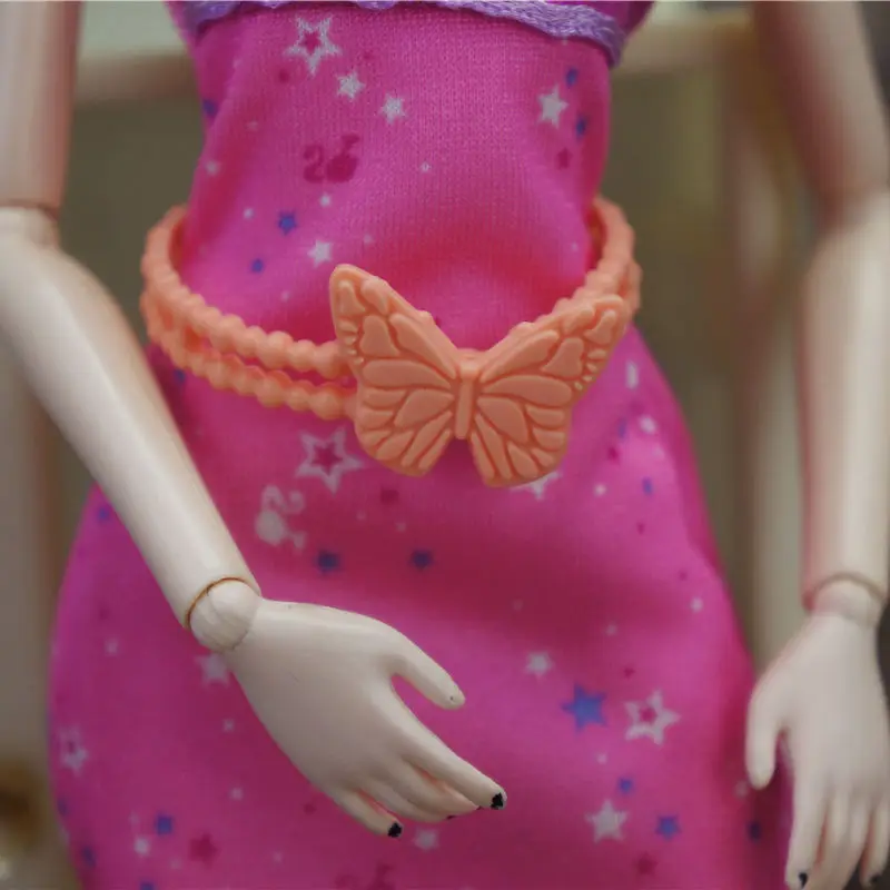 Оригинальные солнцезащитные очки для кукол Барби 1/6 bjd кукла пояс ожерелье наряды