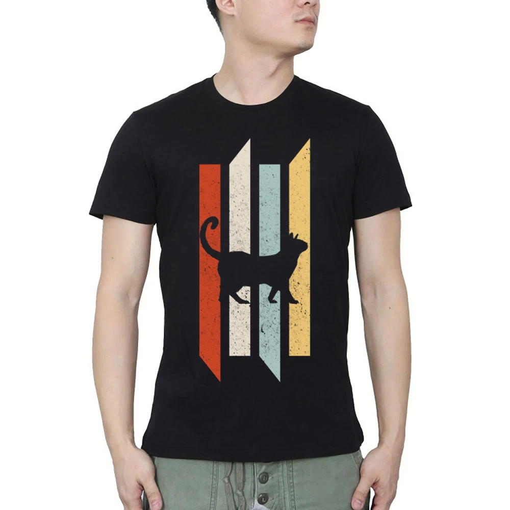 Сиамская кошка подарок мужские футболки модные для мужчин Бесплатная доставка