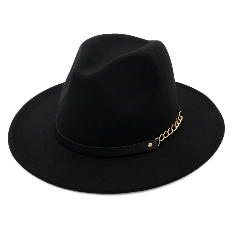 

Winter Autumn Imitation Woolen Women Men Ladies Fedoras Top Jazz Hat European American Round Caps Bowler Hats Feminino Gorra cap