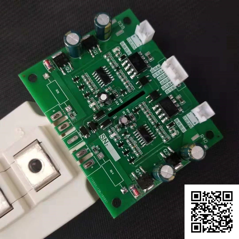 Плата драйвера модуля IGBT защита от перегрузки по току высокоскоростная изоляция