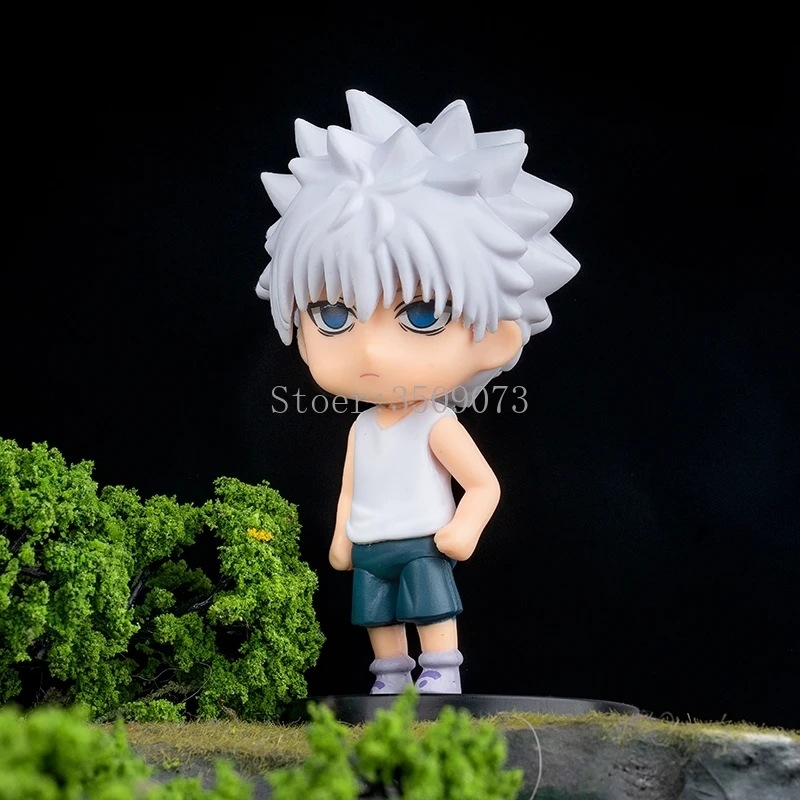 6 шт./компл. Hunter x Аниме Фигурка Гон фрекс Killua Zoldyck экшн-фигурка Kurapika Модель Кукла