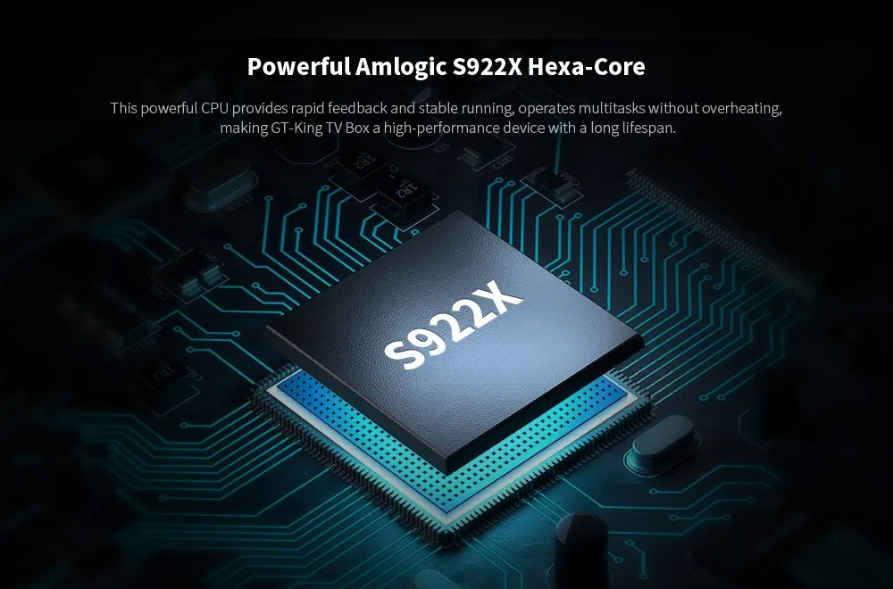 Beelink GT-King Amlogic S922X Android 9 0/CoreELEC Linux двойная операционная система 4K двухдиапазонный