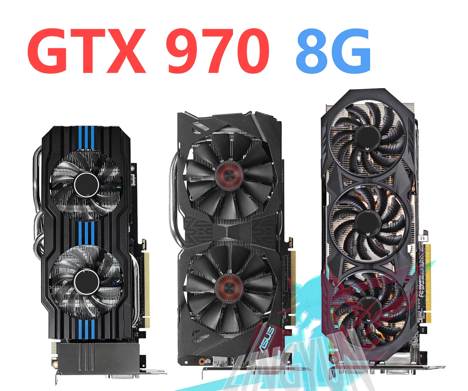 Для видеокарты GTX 970 8 Гб GPU NVIDIA GeForce GTX970 OC игровые компьютерные PUBG Настольные ПК Map