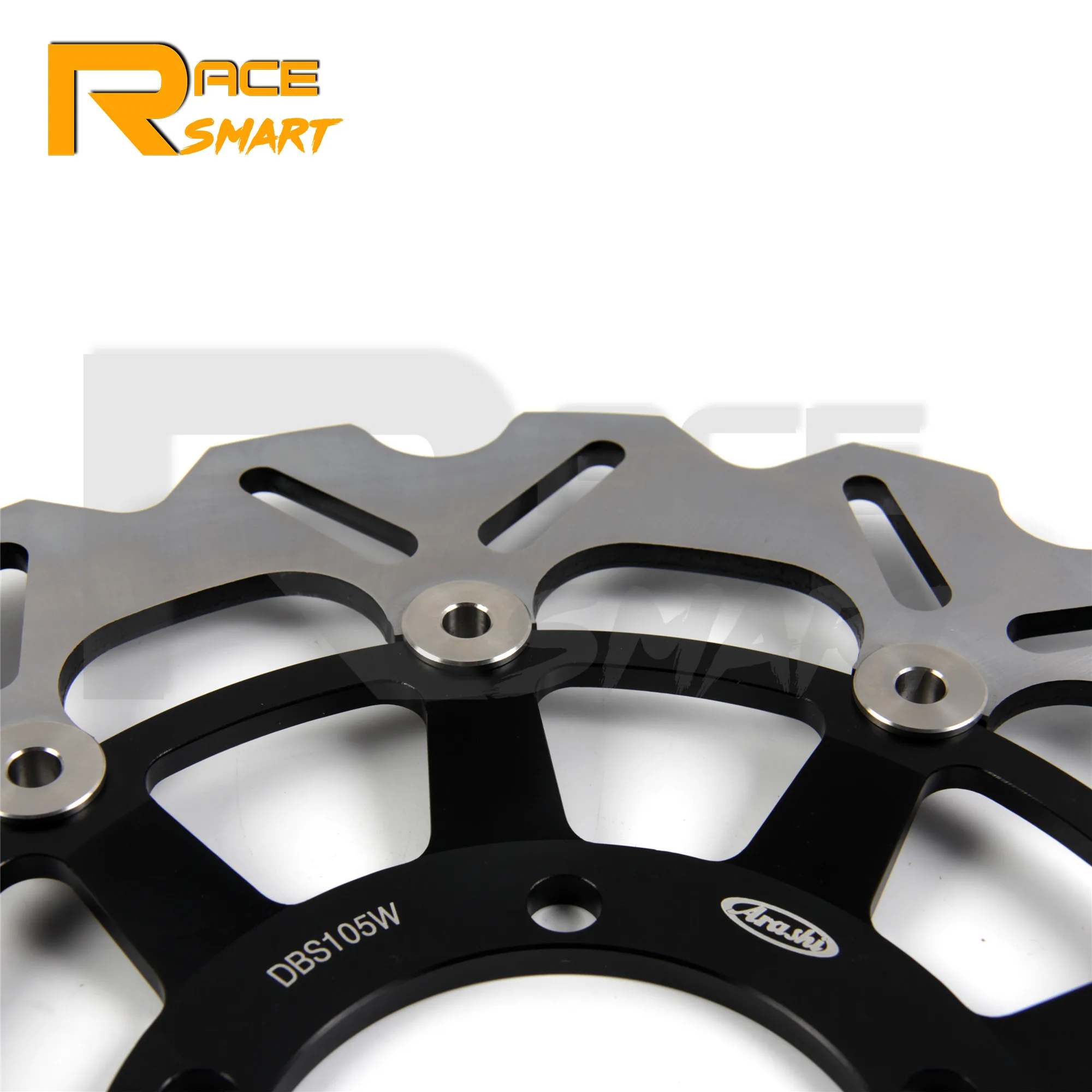 Плавающие передние тормозные диски с ЧПУ для мотоцикла уличные тройные 675 R 2009-2012