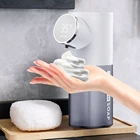 Автоматический дозатор жидкого мыла, USB Перезаряжаемый диспенсер для мыла с бесконтактным датчиком температуры, ручная работа