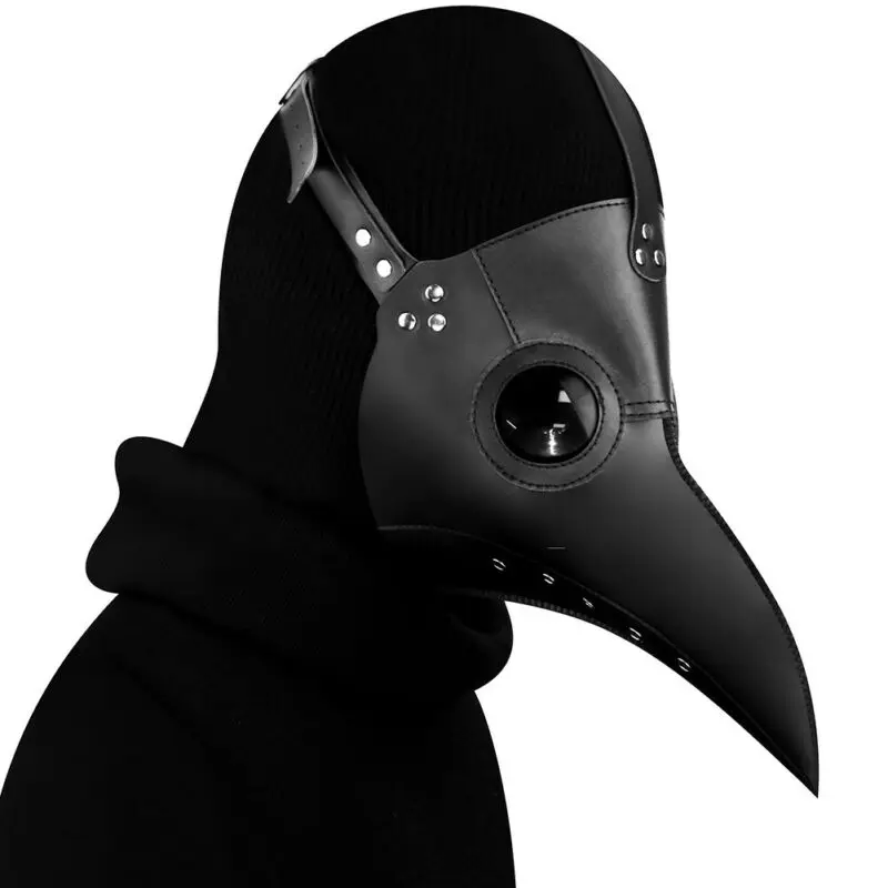 Steampunk Plague Doctor Mask Bird Beak Halloween Props Cosplay Punk Gothic Masks Classical Elegant Masquerade Mouth | Дом и сад