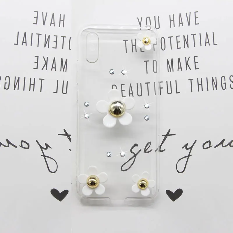 

For Xiaomi 9T 9T Pro Case Fashion Handmade Pattern Shiny Diamond Acrylic Shockproof Back Cover For RedMi K20 K20 Pro Phone Case