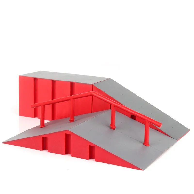 

Funny Gadgets Skate Parks Kit Ramp Parts for Finger Skateboard Fingerboard Ramp Skate Parks Children's Favorite Birthday Present