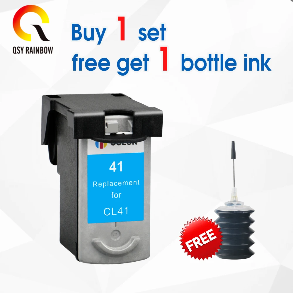 1 цвет PG40 CL41 совместимый чернильный картридж PG 40 объектива Цифрового Фотоаппарата Canon принтерам Pixma MP140 MP150 MP160 MP180 MP190 MP210 MP220 MP450 MP470 принтер