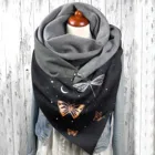 Новинка 2021, зимние шарфы для планшетов, женская модель, Женский мягкий шарф с принтом, повседневные теплые шарфы, шали