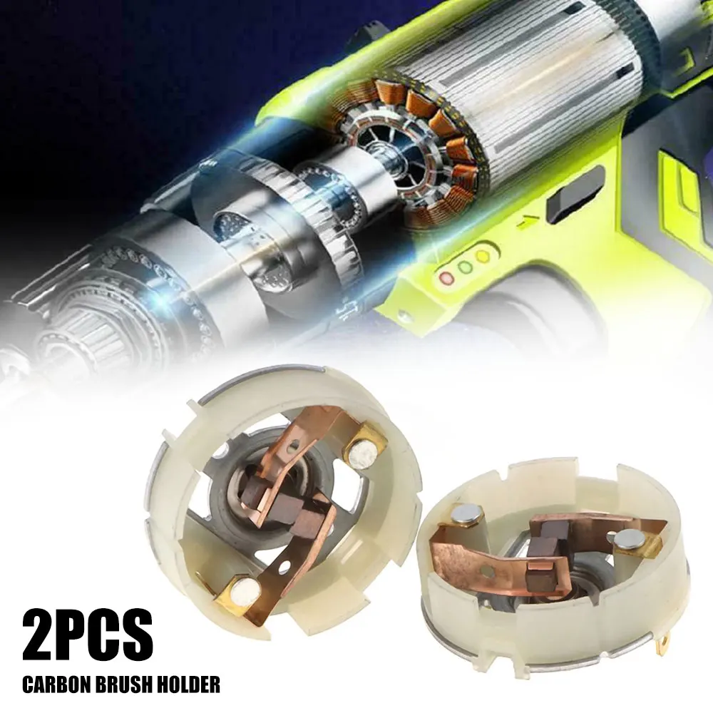 

2pcs Electric Drill Motor Carbon Brushes Holder Tool Accessories For RS 550