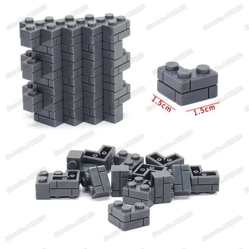 Piece 1x3 Building Blocks Corner Brick Lot Diy Military City Technology Figures Mini Model Moc Child Christmas Birthday Gift Toy | Игрушки и