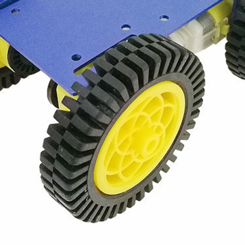 Металлический робот 4Wd шасси автомобиля C101 с четырьмя колесами мотора TT для Arduino