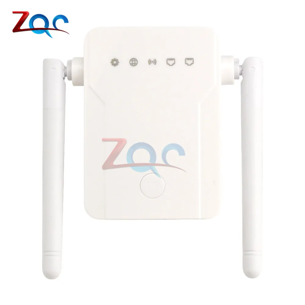 

AC 110-240V WPS 300Mbps Dual Antenna WiFi Repeater EU / US Plug